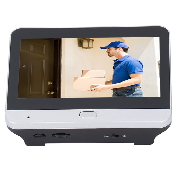 Slimme Kattenoog Deurbel 2MP 1080P 5000MAH 170 Graden Kijkhoek PIR Infrarood Detectie Nachtzicht
