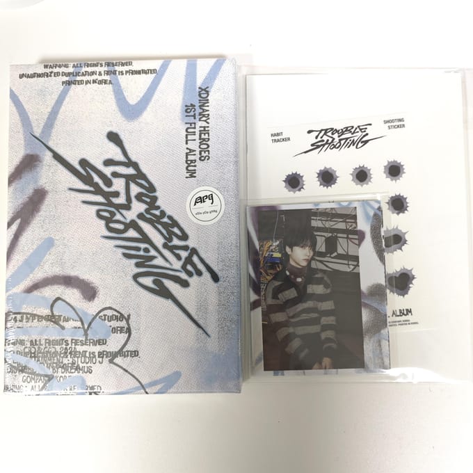 Album XDINARY HEROES - [TROUBLESHOOTING] 1er, cadeau de précommande inclus A+preorder gift
