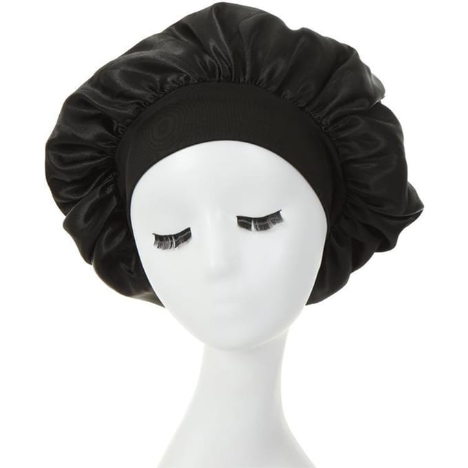 Slaapmuts voor dames met brede rand Slaapmuts Haarbonnet voor krullend haar Douchemuts Kinderen Mannen