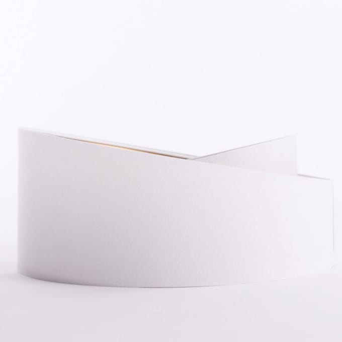 Maco Design Kap Chloe, Ø 50 cm, buitenkant wit, binnenkant goud