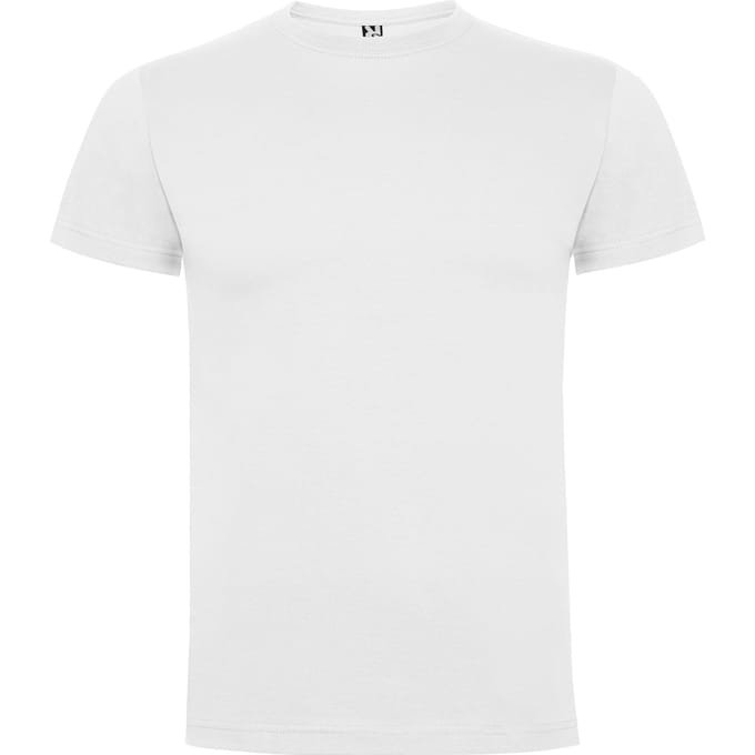 Roly Heren Dogo Premium T-Shirt (Wit)