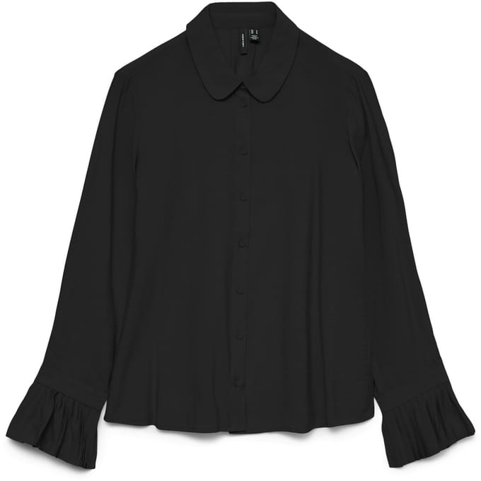 VERO MODA - VMPLISSI LS SHIRT WVN GA - Dames - Blouses