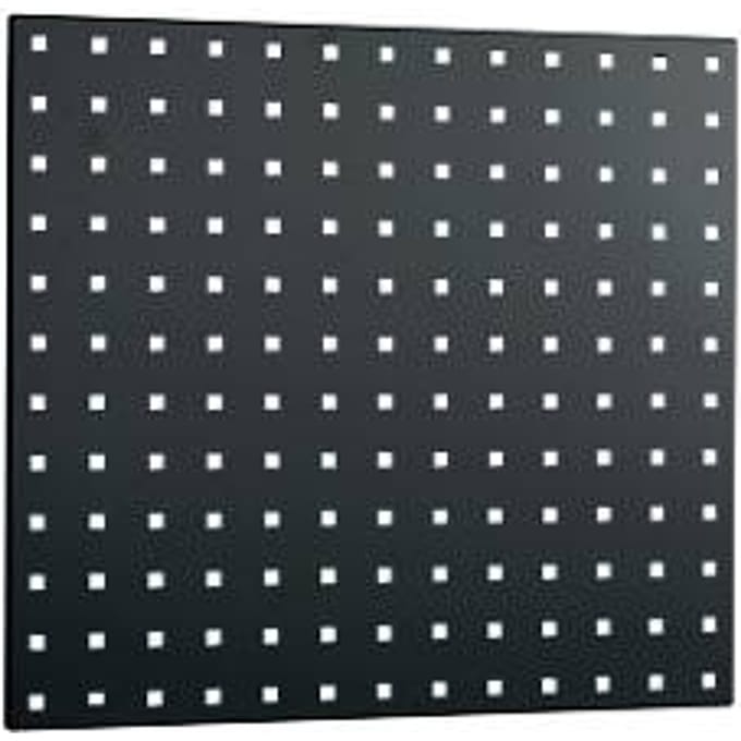 Geperforeerd paneel, voor montage, 495 x 457 mm, antracietgrijs RAL 7016