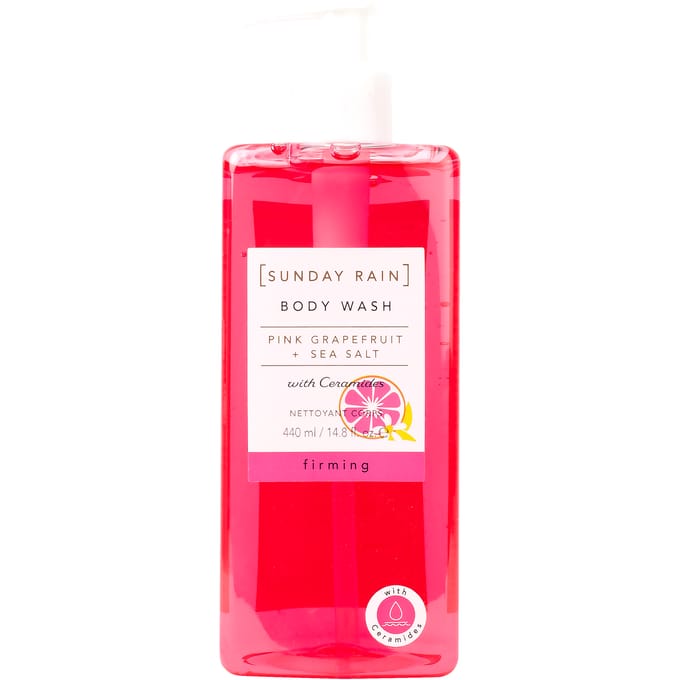 Sunday Rain Pink Grapefruit &amp; Sea Salt Body Wash 440 ml