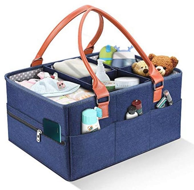 Luiertas met Grote Capaciteit - Opvouwbare Tas voor Babyspullen en Speelgoed