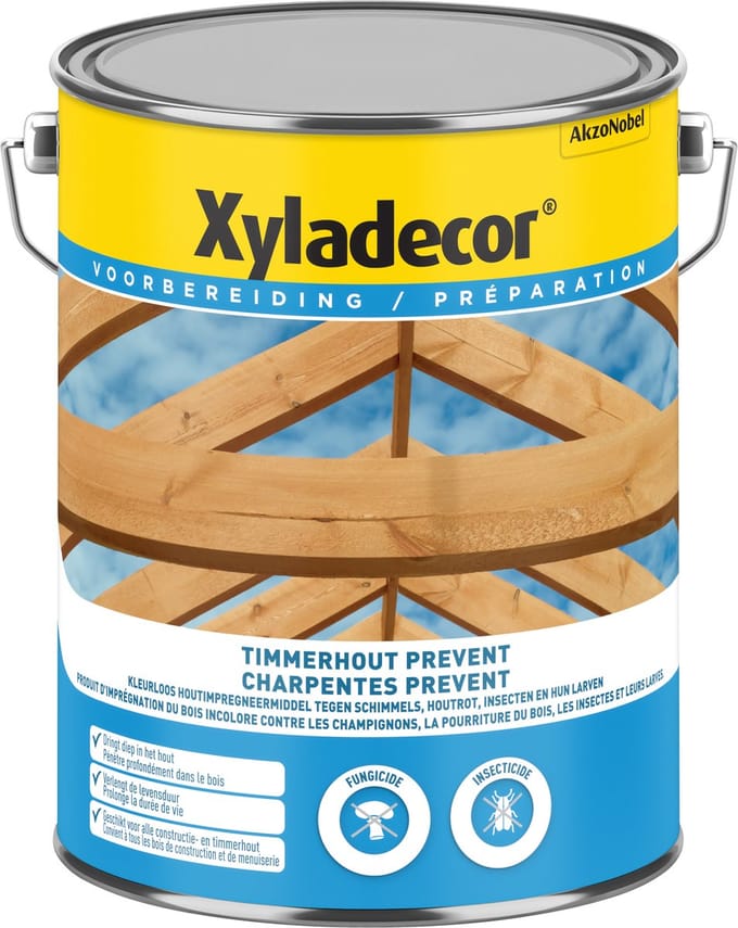 Xyladecor - Timmerhout Prevent - Kleurloos - 5 L