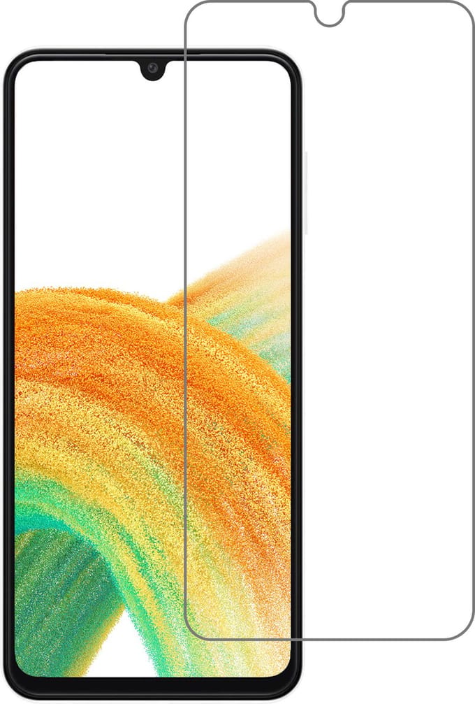 Screenprotector - Geschikt voor Samsung Galaxy A33 - Extra Sterk - Beschermglas - Gehard Glas - Tempered Glass - Screen Protector