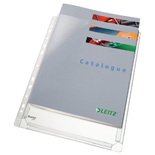 Leitz Premium Harmonica Showtas A4 - 48% Pre-consumer Gerecycled Plastic - 10 stuks - Transparant