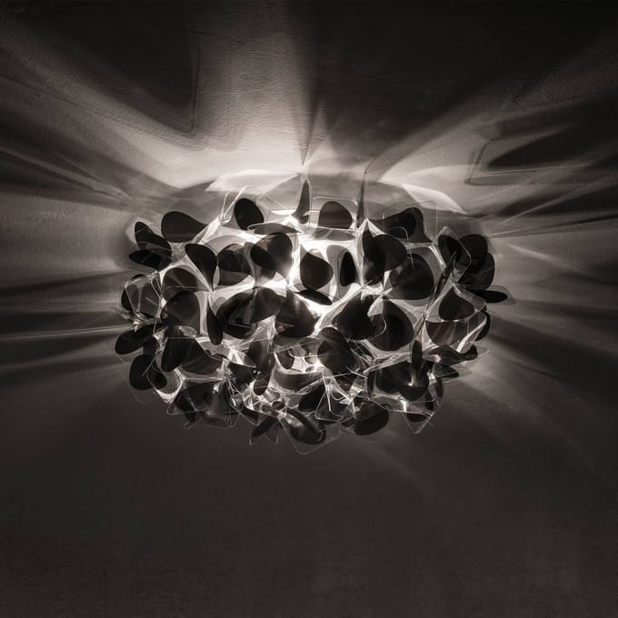 SLAMP Clizia Mama Non Mama Wand-/ Plafondlamp Medium Zwart