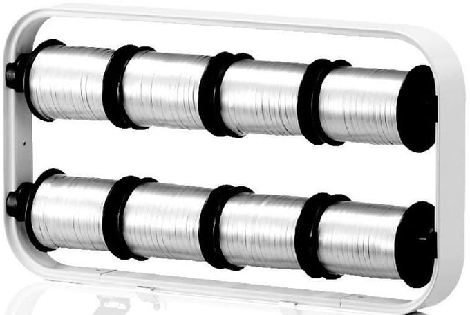 Krullinthouder voor 8 rollen, Tafelmodel Dispenser – Dispenser voor krullint