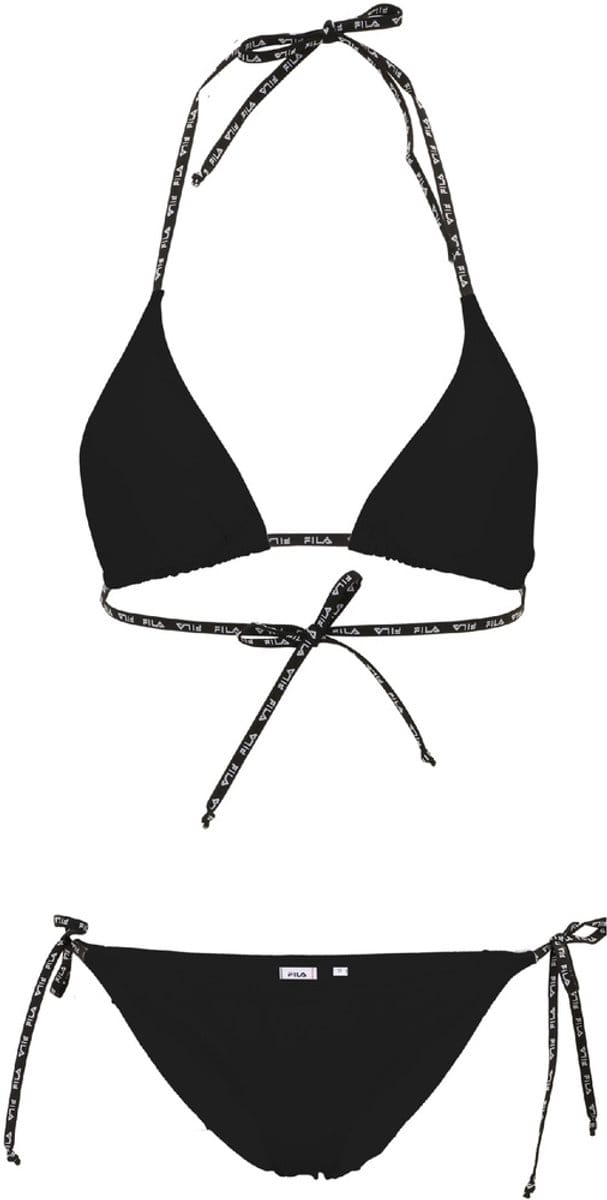 Fila damesbikini Sibu driehoekige bikini zwart