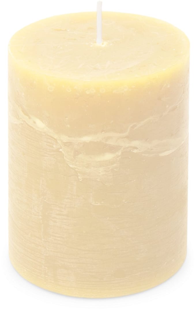 Spaas Rustieke stompkaars Essential Collection 80/110 mm - Ivoor