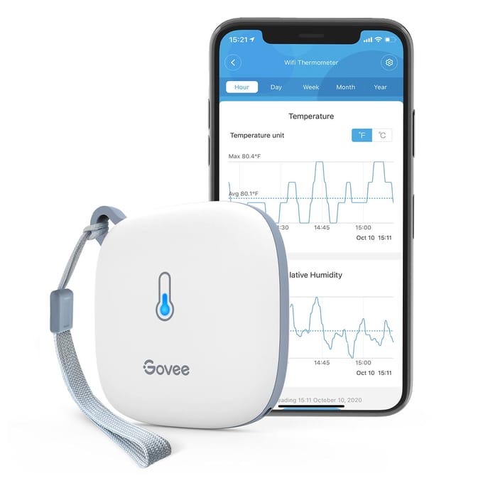 Govee Wifi Thermo-Hygrometer - Wit