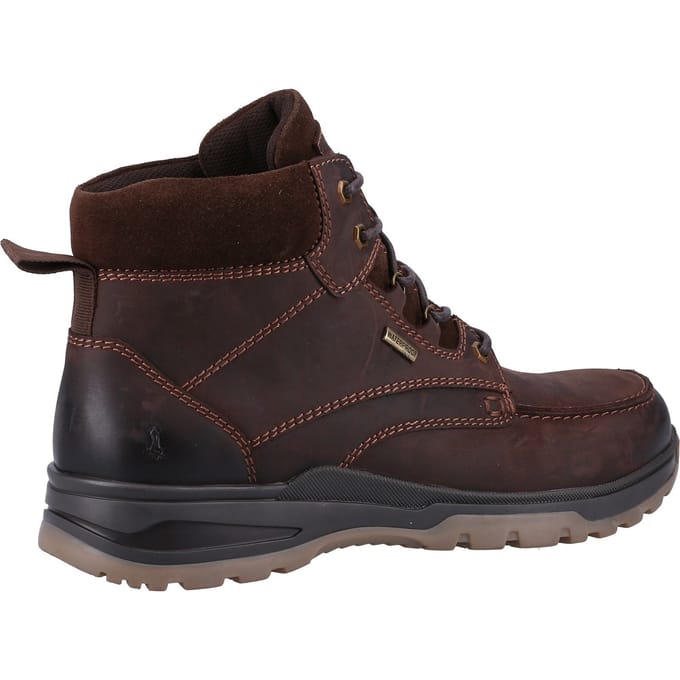Hush Puppies Palmer Leder Heren Bruin Laarzen