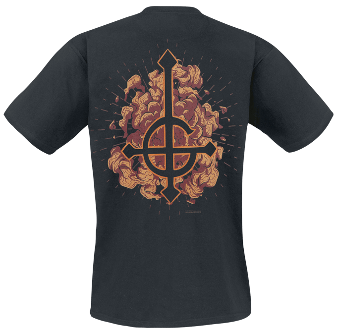 Ghost T-shirt - Charger - S tot L - voor Mannen - zwart