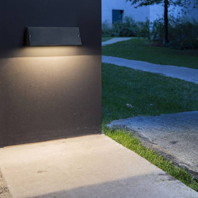 SLV buiten wandlamp Pema - zwart 3000/4000k