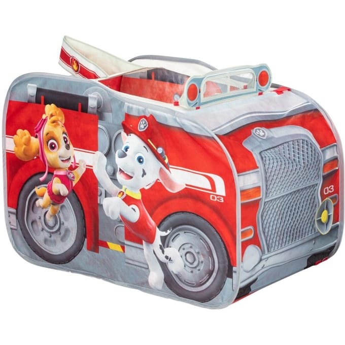 Paw Patrol Pop-up Speeltent - Brandweerwagen - Marshall & Skye - Kinderen