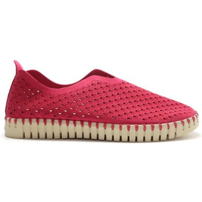 Instappers TULIP3275 beige zool - 309 Viva Magenta