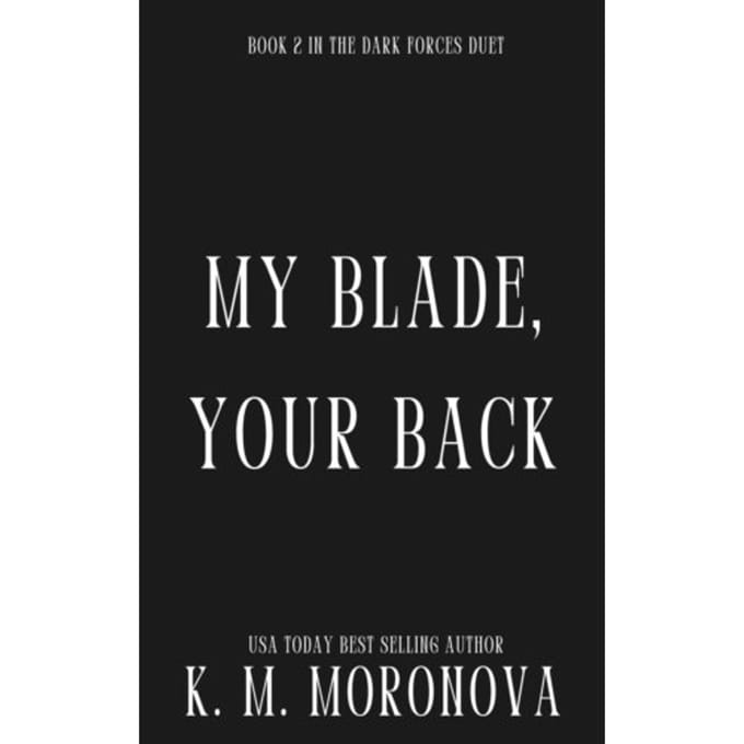 Mijn Mes Jouw Rug door K.M. Moronova Paperback Boek 9781464260186