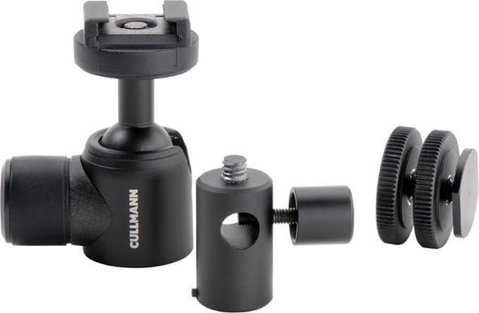 Cullmann Cross CB2.4 Balhoofd met Flits Accessoires