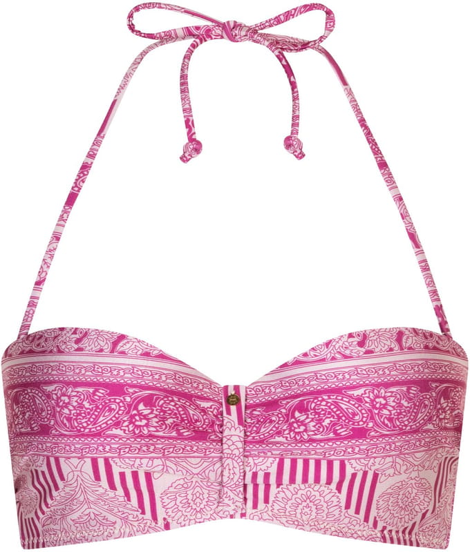 Chic by Lirette - Bandeau bikini top Guna - Roze - 38