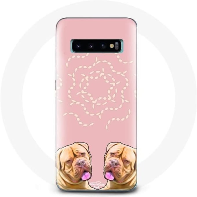 Coque - Samsung - Galaxy S10 - Dogue de Bordeaux - Symétrique - Souple
