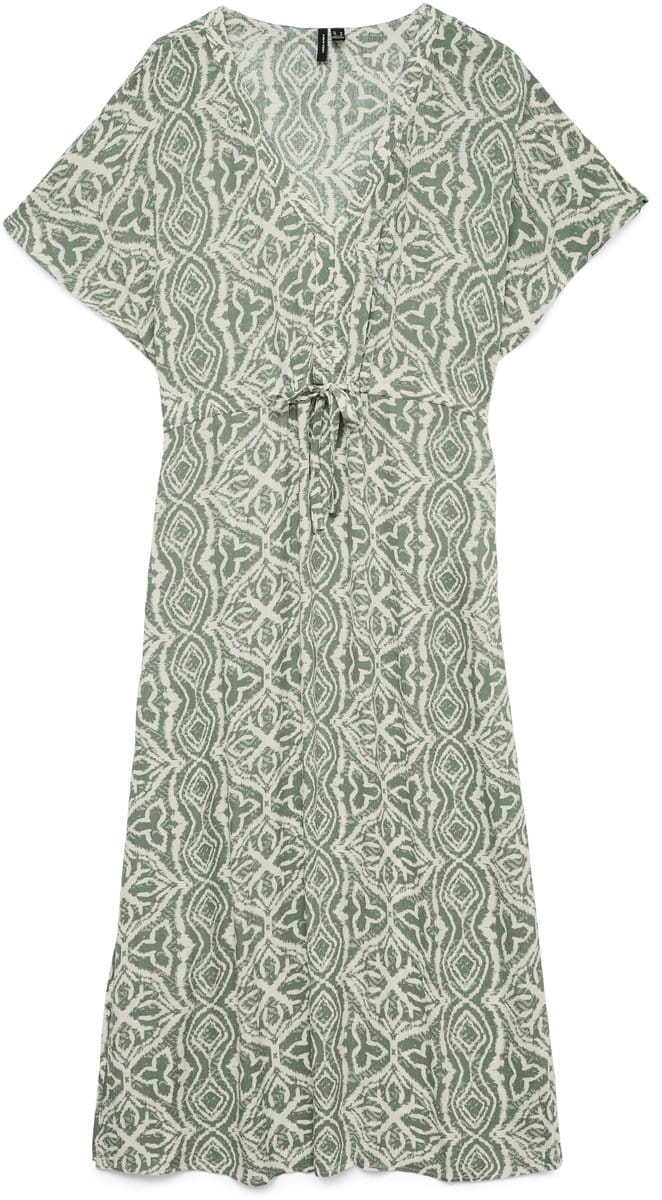 VERO MODA - VMMENNY SS 7/8 KAFTAN WVN GA - Dames - Maxi jurken