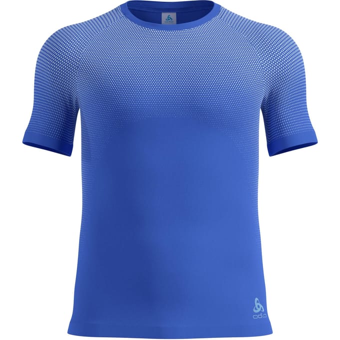 Odlo Performance Light Korte Mouwen Basislaag Blauw M Man