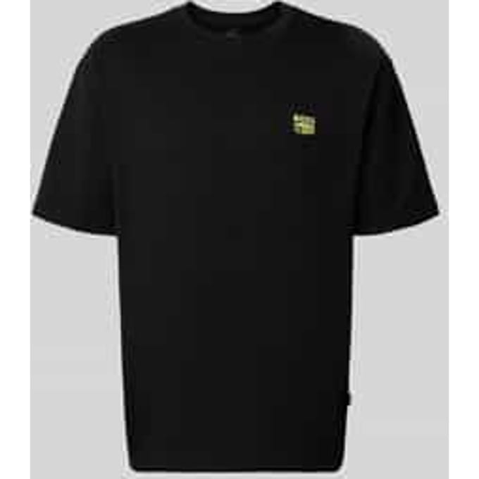 Regular fit T-shirt van zuiver katoen Model 'TE-BRUTALISM'