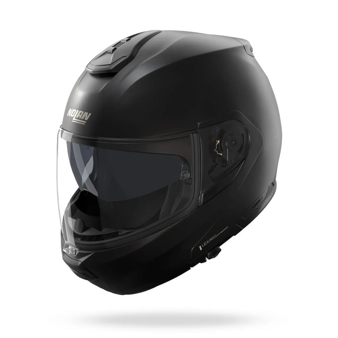 NOLAN N100-6 CLASSICO 302 S MATZWART SYSTEEMHELM MOTORHELM