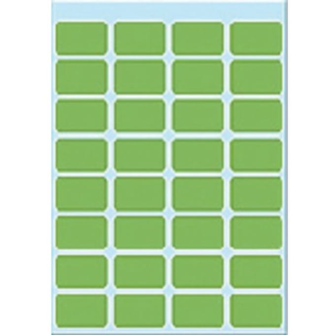 Huismerk Herma 3645 Universele Etiket 12x19mm Groen - 10 Pakjes met 7 velletjes stickers