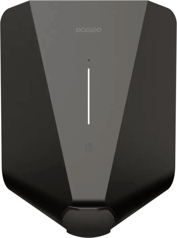 Easee UP charging box 1.4-22kW with kWh meter 4G and WiFi Black