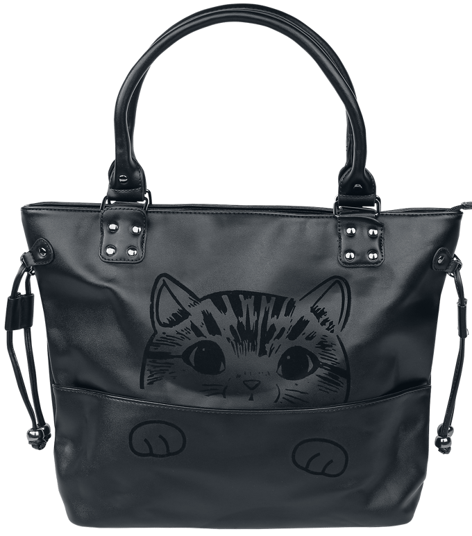 Banned - Gothic Handtas - Delicatty - voor Vrouwen - zwart
