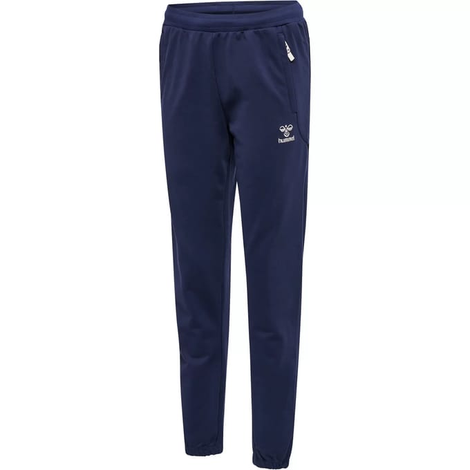 Dames katoen joggingbroek Hummel Move Grid