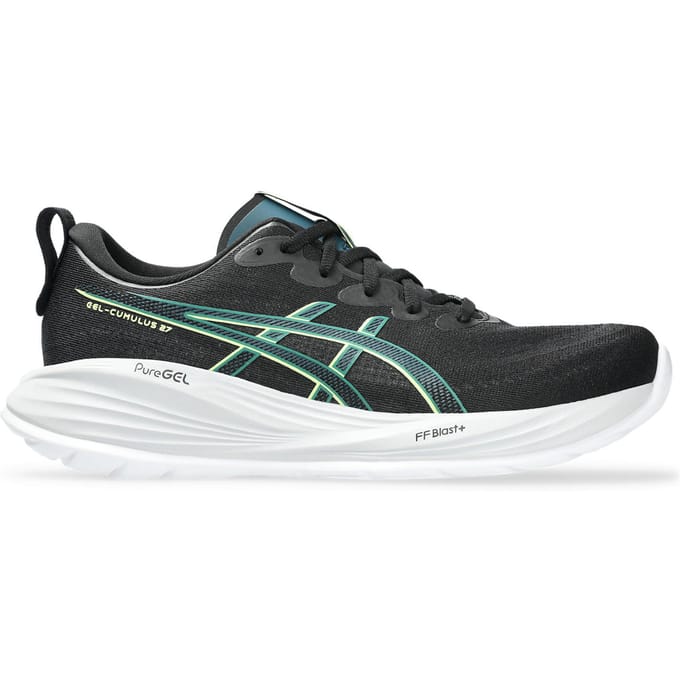 ASICS Gel-Cumulus 27 Neutrale Schoen Heren-Zwart,Mint