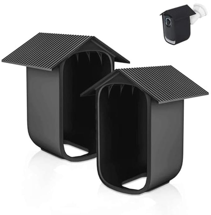 Weerbestendige Siliconen Beschermhoes voor EufyCam 2C - 2 Stuks