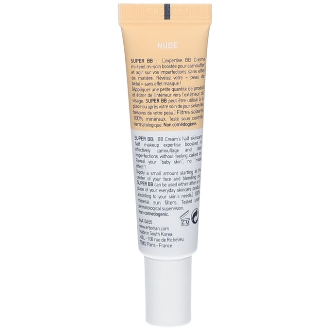 Erborian BB & CC Creams Super Crème au Ginseng SPF 20 Getinte dagcrèmes Dames 15 ml