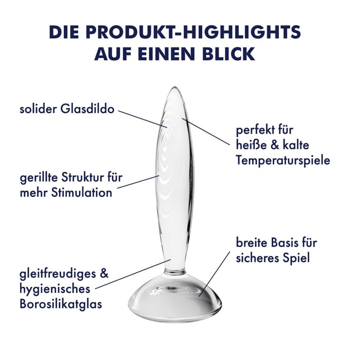 Satisfyer 'Sparkling Crystal', 21 cm