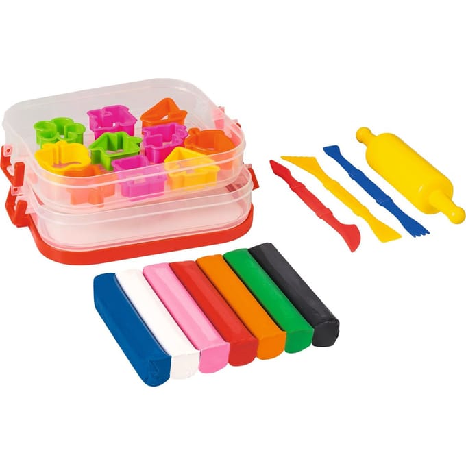 Kinder boetseerklei doos