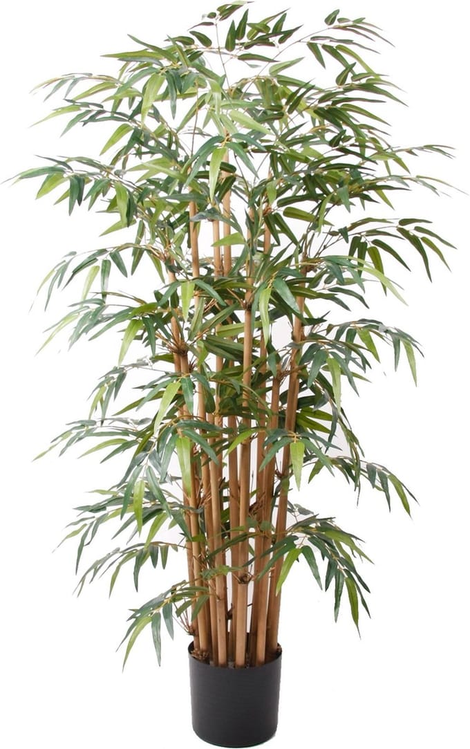 Emerald - Kunstplant Bamboe Deluxe 145cm - Kunstplant voor binnen