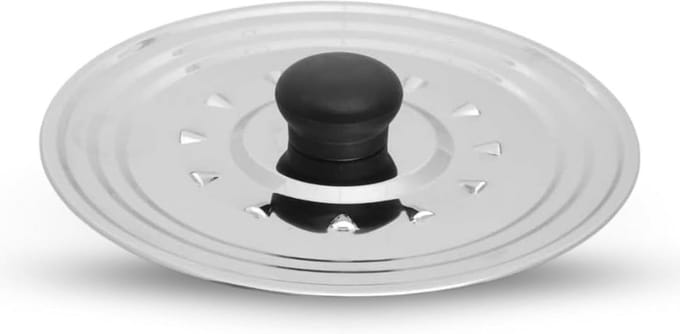 Universeel Deksel - Pan Deksel - Koken - Roestvrij Staal - 28-32 cm