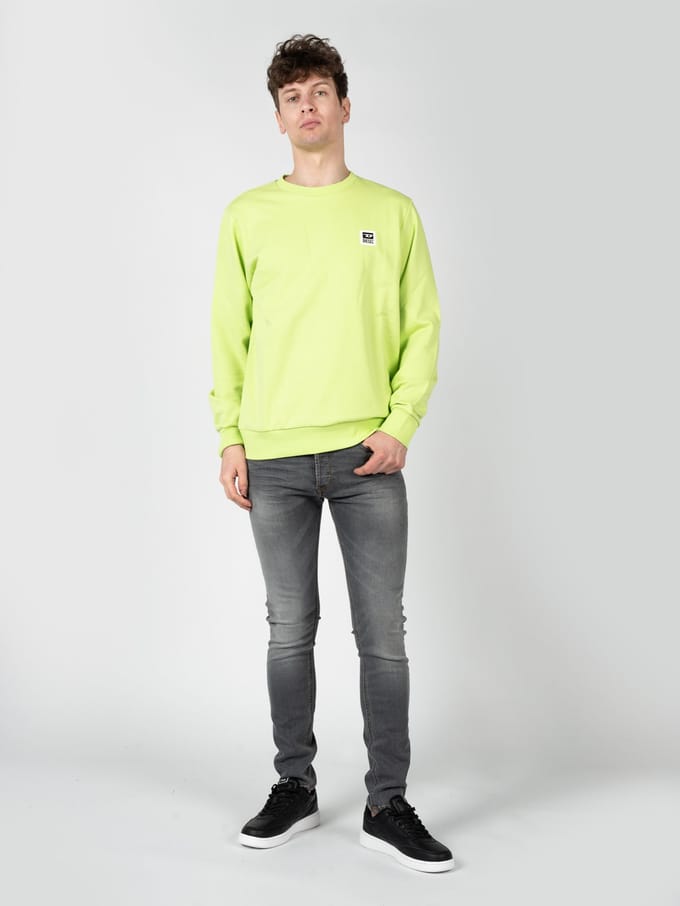 Diesel blouse S-Girk Mannen groen