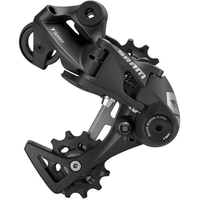Mountainbike achterderailleur Sram Gx Dh 1X7Spd X-Horizon Medium Cage Blk