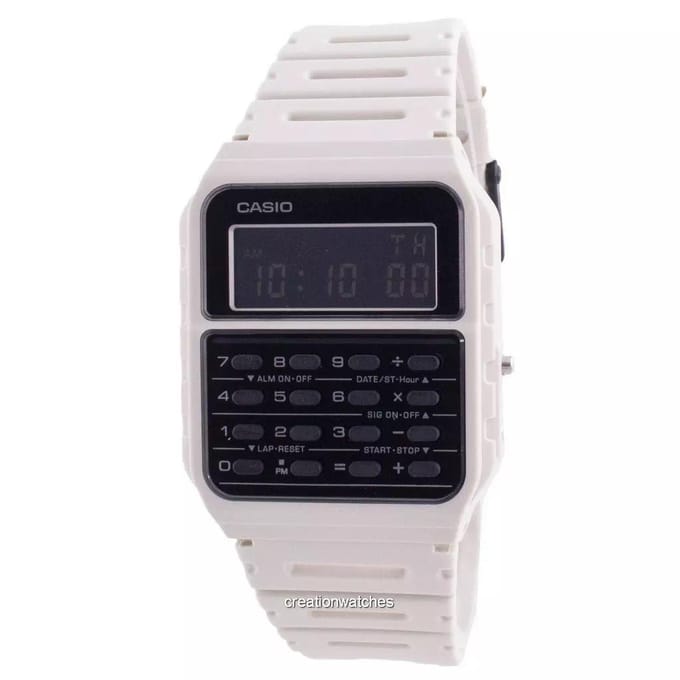 Casio jeugddatabank CA-53WF-8B CA53WF-8B quartz unisex horloge zwart