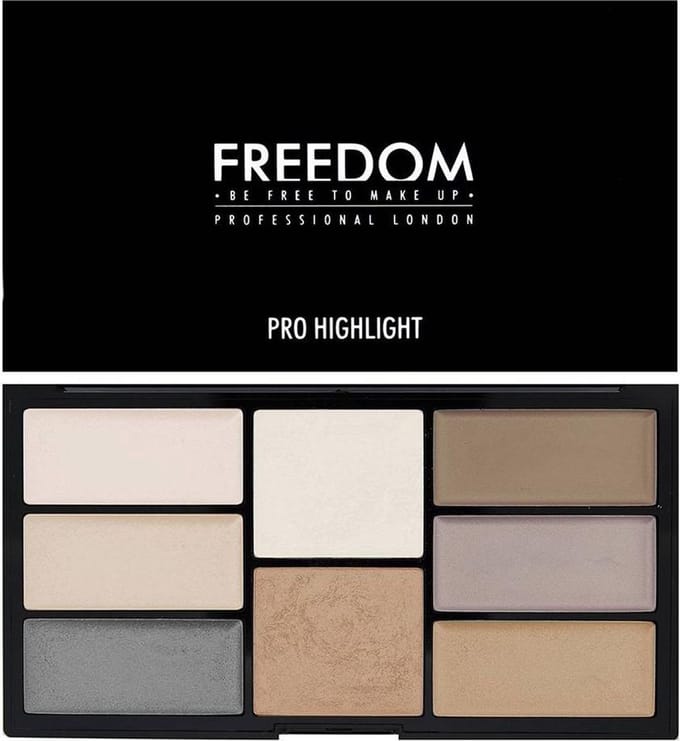 Makeup Revolution Freedom Pro Creme & Highlight Palette