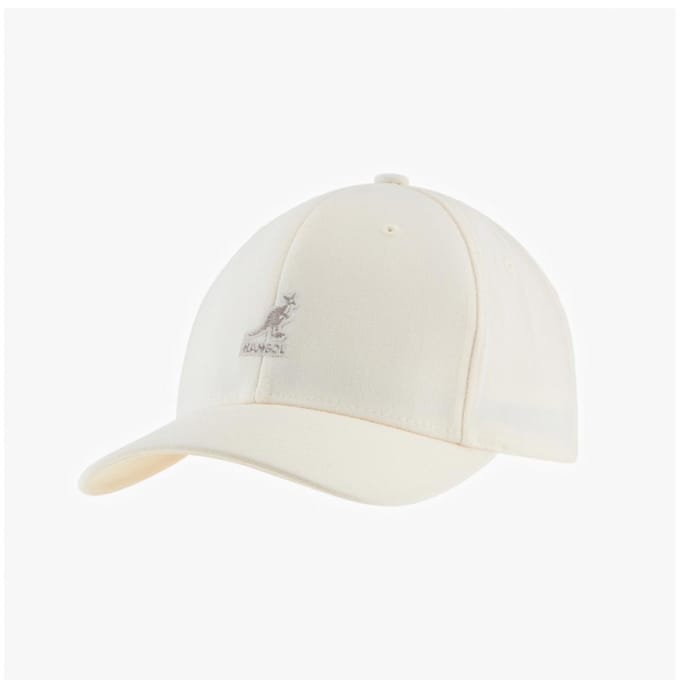 Casquette de baseball Kangol 8650bc Blanche Flex Fit Laine 8650BC WHITE (L) white