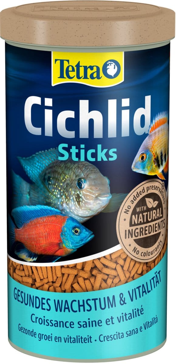 Tetra Cichlid Sticks - Vissenvoer - 1 L