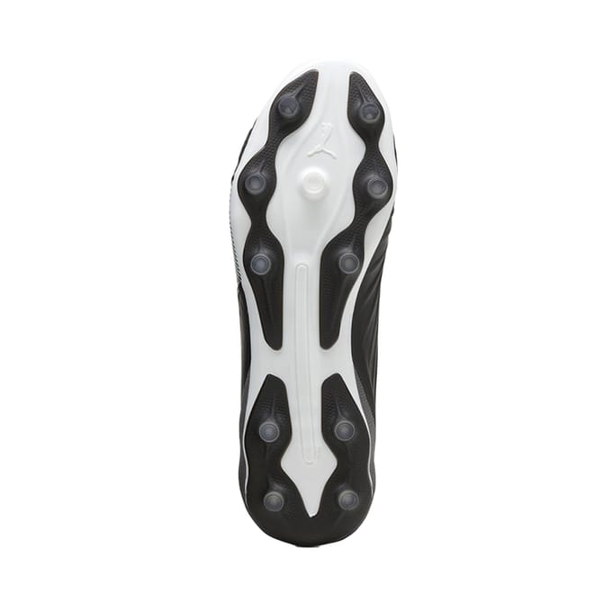 Puma Heren King Match Stevige Grond Voetbalschoenen (Zwart)