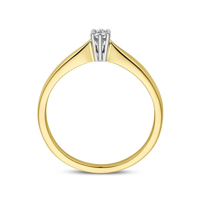 Ring Diamant 0.05ct H Si