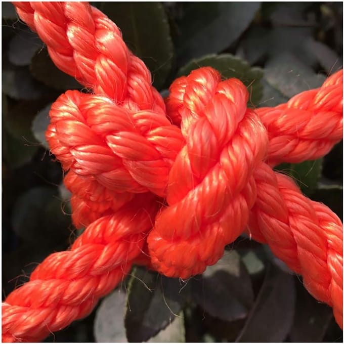 Veiligheidsnet Kinderen - Beschermend Net - Valbeveiliging Balkon - Handgeweven Kwaliteit - 1x1 Meter - Rood
